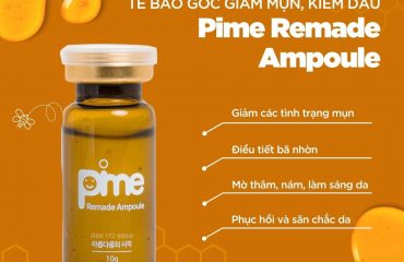 Tinh chất giảm mụn, dầu nhờn Pime Remade Serum